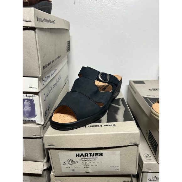 Vintage‎ Hartjes Women's sandals Ocean Blue 81122 - Picture 1 of 3